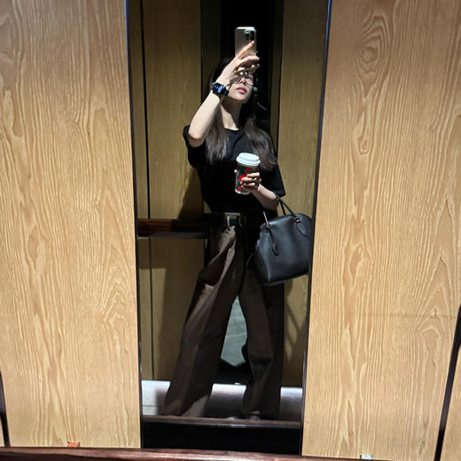 ROMI STUDIO“率性从容”绵羊毛莱赛尔混纺经典老钱西裤 RWCSXG2005 商品图1