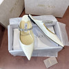 Jimmy Choo BING 牛皮 女士休闲单鞋 平底高跟女款 白色（HC） 商品缩略图3
