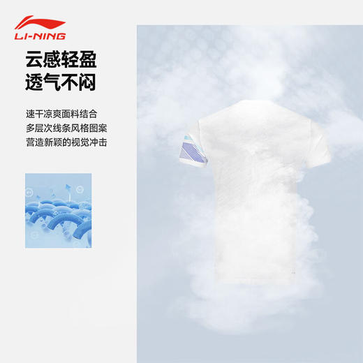 李宁 男女同款 国际球星大赛服 比赛上衣 AAYV022/AAYV031 商品图4