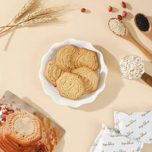 深田一彬108g无蔗糖杂粮饼干 商品图1