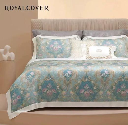 【罗卡芙】B座7F |仙境花园奥地利兰精天丝四件套+仙境花园奥地利兰精天丝/3M新雪丽水洗夏被 商品图0