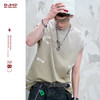 BJHG不计后果 创可贴背心男款夏季新款潮美式复古街头痞帅无袖t恤 商品缩略图0