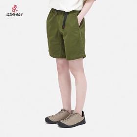 GRAMICCI小野人 女款梭织短裤山系G-short直筒宽松五分裤G201-OGT