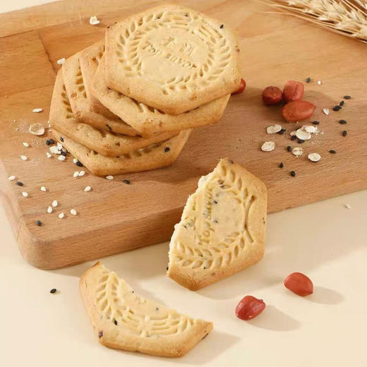 深田一彬108g无蔗糖杂粮饼干 商品图3