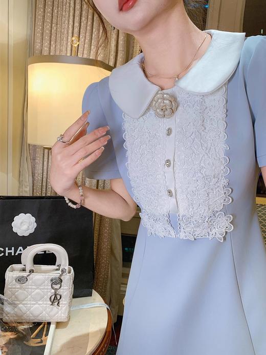 张心子【香感千金】miu系富家千金气质连衣裙 U2503054 商品图10