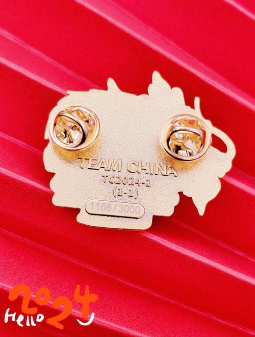 TEAM CHINA 龙年恭贺新禧徽章 商品图2