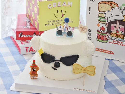 男士款 拽酷墨镜小狗 立体 商品图2