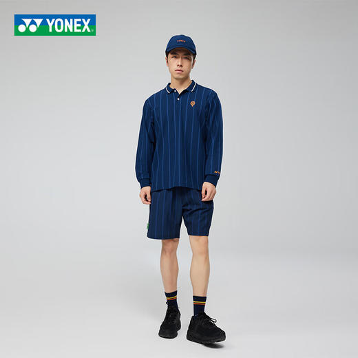 尤尼克斯 男女同款 环保系列 运动polo长袖T恤 10586NCR 商品图2