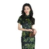 GX复古中国风长款短袖旗袍2025春夏新款港风民国女士旗袍 商品缩略图4