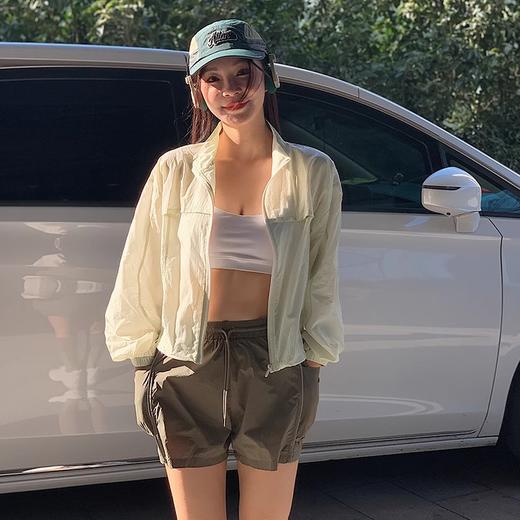 【限时秒】YOGACODE【火树银花系列】夏季山系立领透气轻薄upf50+防紫外线遮阳皮肤衣外套DWN115117 商品图2