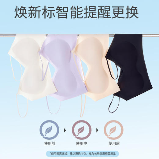 夏季冰丝内衣舒适小胸聚拢裸感无痕内衣背心女透气夏季吊带文胸罩美背 商品图1