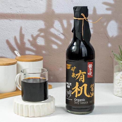 科沁万佳矿泉有机酱油500ml（零添加） 商品图4