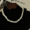 甄珠贝 三层项链 ji强光滑皮纯天然淡水珍珠 复古时髦style 商品缩略图0