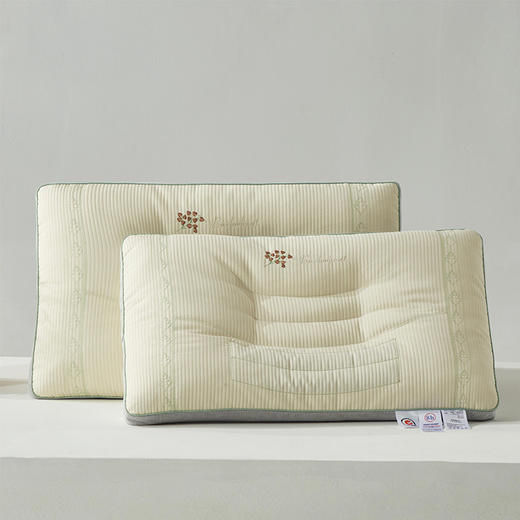 自然醒自然草本荞麦养护枕头护颈椎助睡眠专用枕芯家用套装一对成人不塌陷硬整头不塌XK 商品图2