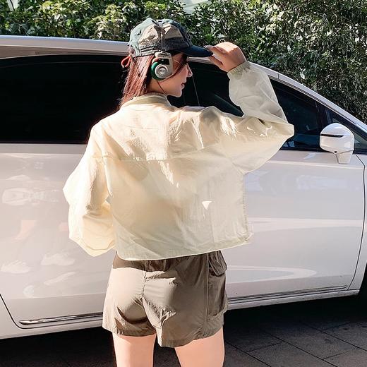 【限时秒】YOGACODE【火树银花系列】夏季山系立领透气轻薄upf50+防紫外线遮阳皮肤衣外套DWN115117 商品图3