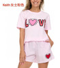 新款推荐📣潮牌Keith女士圆领女士短袖短裤套装只要198元🉐包税包邮到手🔥 商品缩略图3