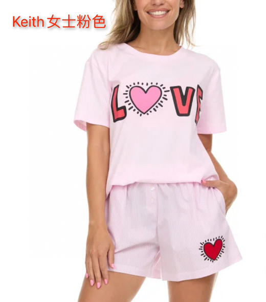 新款推荐📣潮牌Keith女士圆领女士短袖短裤套装只要198元🉐包税包邮到手🔥 商品图3