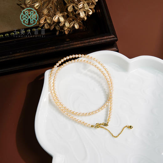 玉美人菲菲#S925珍珠项链约3mm+ 商品图0