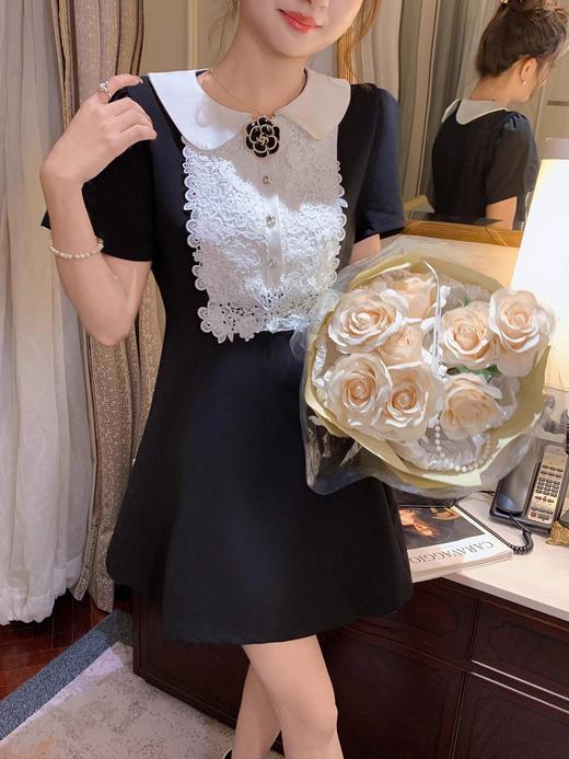 张心子【香感千金】miu系富家千金气质连衣裙 U2503054 商品图3