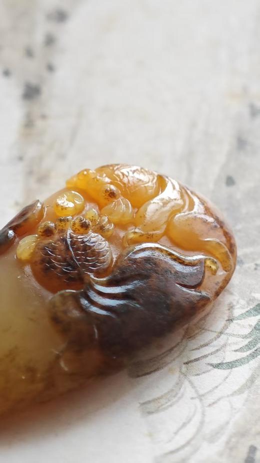 画行·同喜·和田秋梨皮吊坠【嘉石605】 商品图8