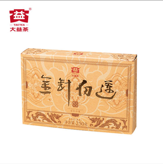 大益｜2022年金针白莲普洱熟茶250g（2201批次） 商品图4