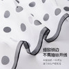 丁摩 高端法式桑蚕丝丝巾黑色波点丝巾真丝女长条高级感围巾披肩薄春夏5ZF-9606 商品缩略图2