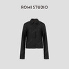 ROMI STUDIO“摩登复古”土耳其绵羊皮修身短款皮衣外套RW24WW01163 商品缩略图0