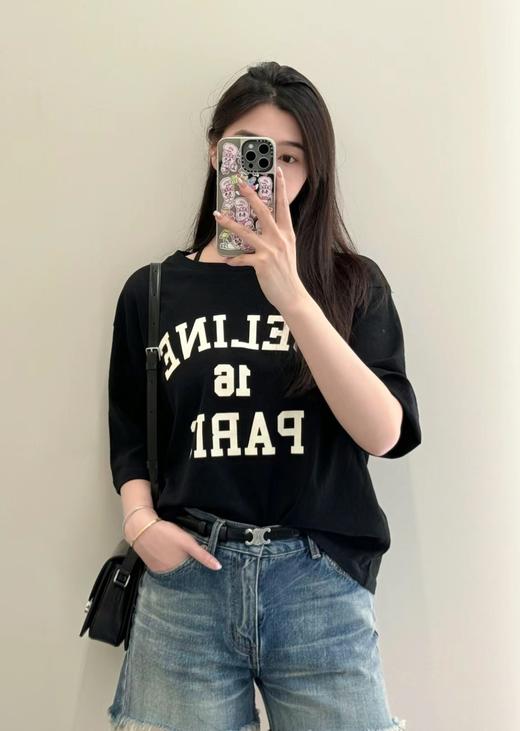 女款字母印花短袖T恤008 商品图2