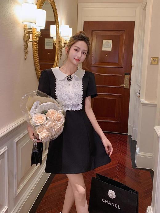 张心子【香感千金】miu系富家千金气质连衣裙 U2503054 商品图6