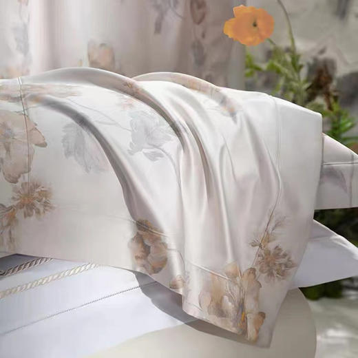 【春上新】10楼 安睡宝 100支长绒棉色织提花四件套-艾丽雅 吊牌价9599-9799元 活动价2999-3199元 商品图2