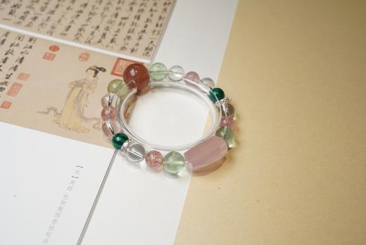 【彩莲】多彩水晶串珠 粉嫩的荷花是风雅，嫩绿的莲蓬是清新 商品图2