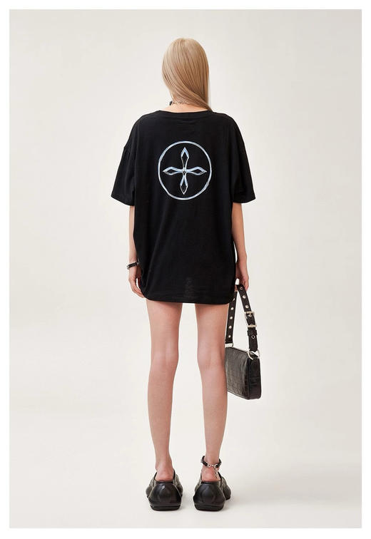 SMFK梦境十字花短袖 商品图4