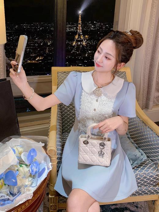 张心子【香感千金】miu系富家千金气质连衣裙 U2503054 商品图9