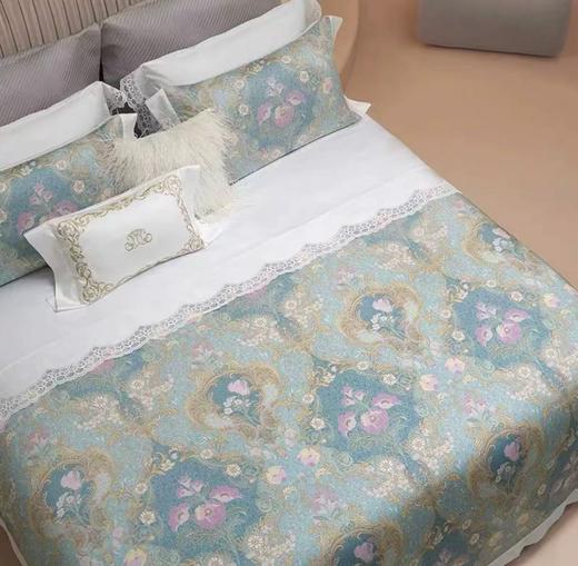 【罗卡芙】B座7F |仙境花园奥地利兰精天丝四件套+仙境花园奥地利兰精天丝/3M新雪丽水洗夏被 商品图1
