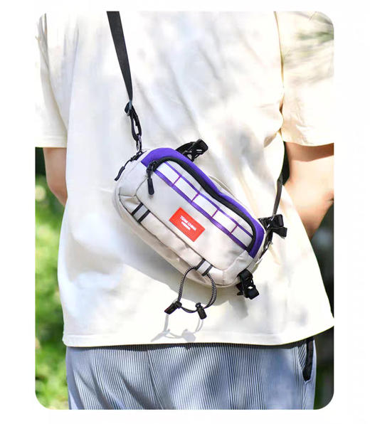 多功能骑行收纳包卡其 商品图6