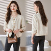 贝壳扣麻料小香气质外套，时尚甜美刺绣百搭气质短外套MCXZ6809 商品缩略图1