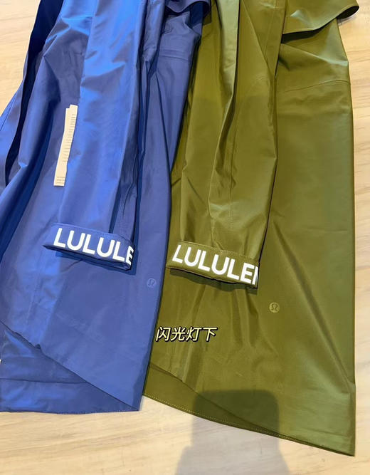 原单正品 lulu 女款小雨衣 防风防水外套风衣。尺码 4 6 8 10，170 120斤穿拍6码有点合身 
宽松一点更舒服 商品图4