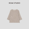 ROMI STUDIO“随性慵懒”绵羊毛桑蚕丝山羊绒混纺毛衫 RW24AS90310 商品缩略图2