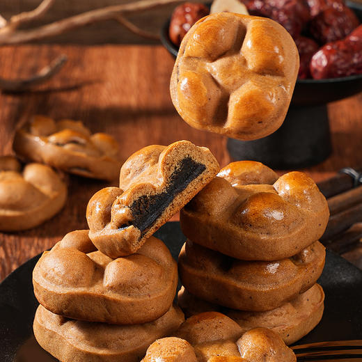 【滋养臻品！黄芪党参枣沙饼】甄选黄芪、党参、红枣等营养食材！枣香四溢，古法传承 ！营养红枣糕老式手工传统糕点早餐老人儿童休闲零食L 商品图2