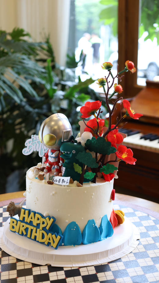 双面蛋糕（奥特曼+祝寿） 商品图4