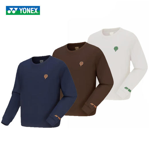 尤尼克斯 男女同款 环保系列 运动长袖T恤 16705NCR 商品图0