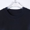 9210夏季高级感新款渐变撞色十字圆领短袖T恤百搭时尚休闲百搭上衣 商品缩略图2