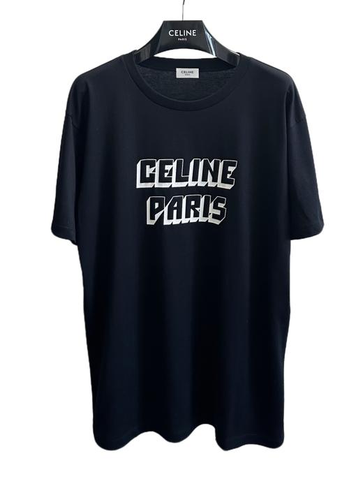 中性款裂纹印花字母短袖T恤008 商品图0