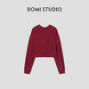 ROMI STUDIO“松弛随性”100棉落肩廓形圆领宽松套头卫衣RWCSSB2368 商品缩略图1