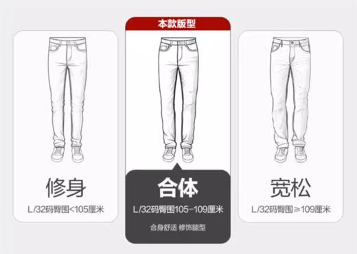 佐丹奴BM男装25年新款纯棉休闲裤13115126 商品图4