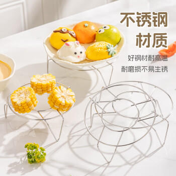 广意不锈钢蒸架防烫夹三件套 取碗提盘器电饭锅蒸格高低2个装GY7579 商品图3