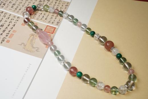 【彩莲】多彩水晶串珠 粉嫩的荷花是风雅，嫩绿的莲蓬是清新 商品图3