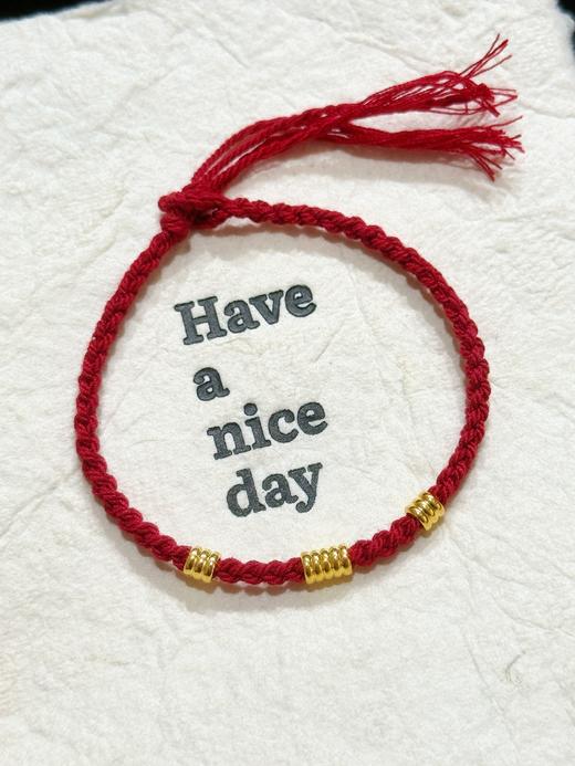 万能小红绳盘缠手串 商品图2