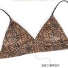 买一送一性感法式三角杯内衣少女豹纹性感大胸显小显瘦胸罩薄款显胸小无钢圈文胸罩 商品缩略图4