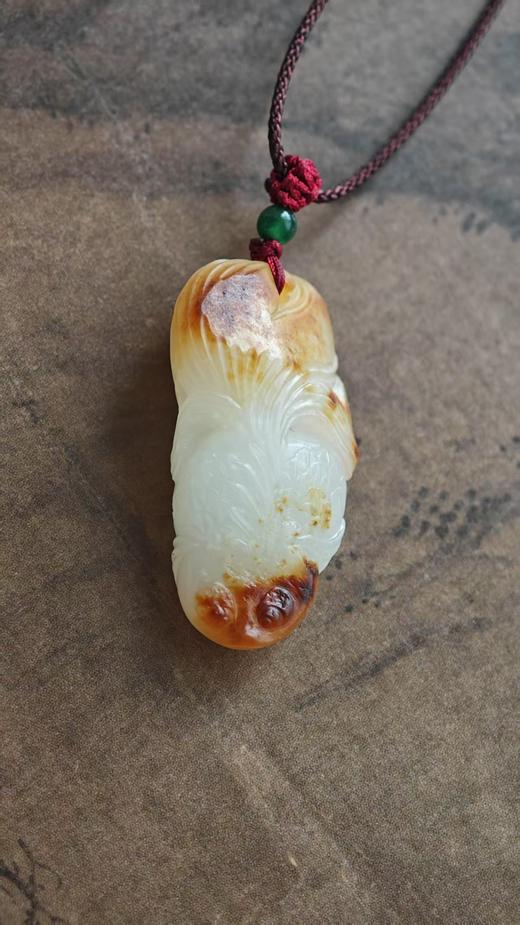 籽不语·小游好运·和田吊坠【嘉石606】 商品图1